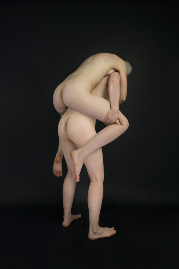 In each of these pairs, one would masculinise herself outwardly, 
2020, Sourcebook no 6, photography print