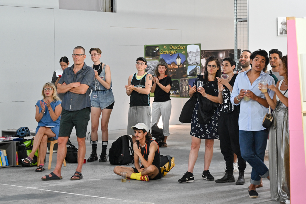 Dazugehören, Offener Prozess, Kunsthaus Dresden, Robotron Kantine, Ausstellungseröffnung