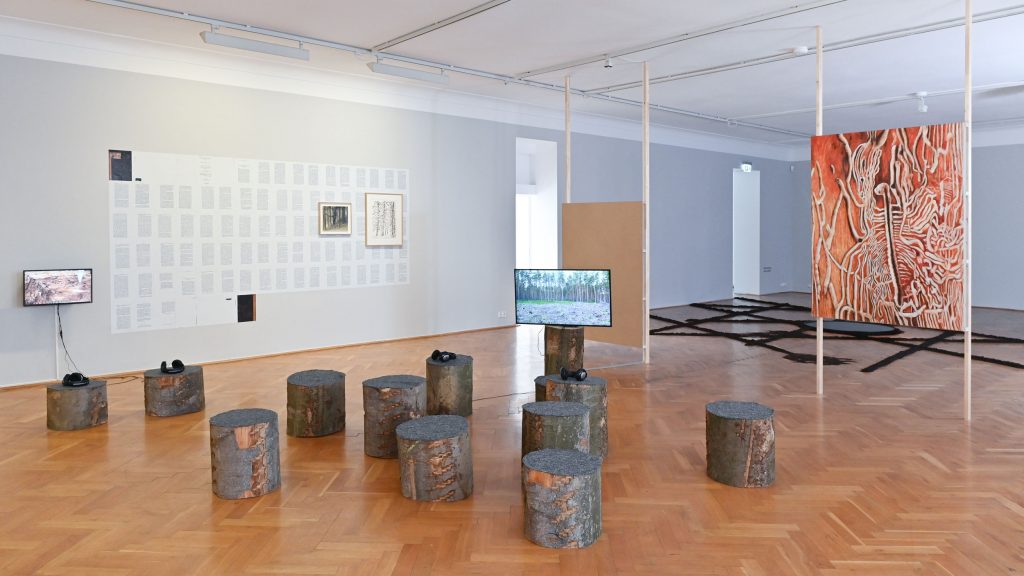 Antje Majewski, Der Wald (2019), Installation, Foto: Anja Schneider