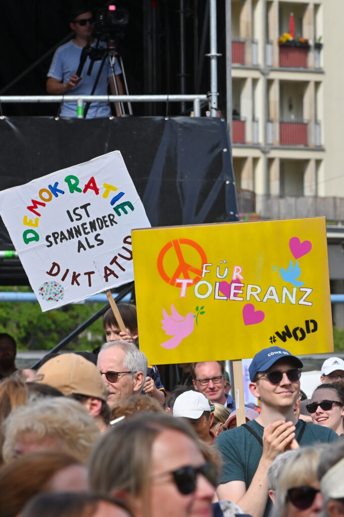 #WOD;  Dresden Concept; Gemeinsam für Demokratie - die Dresdner Kultur und Wissenschaft lädt ein