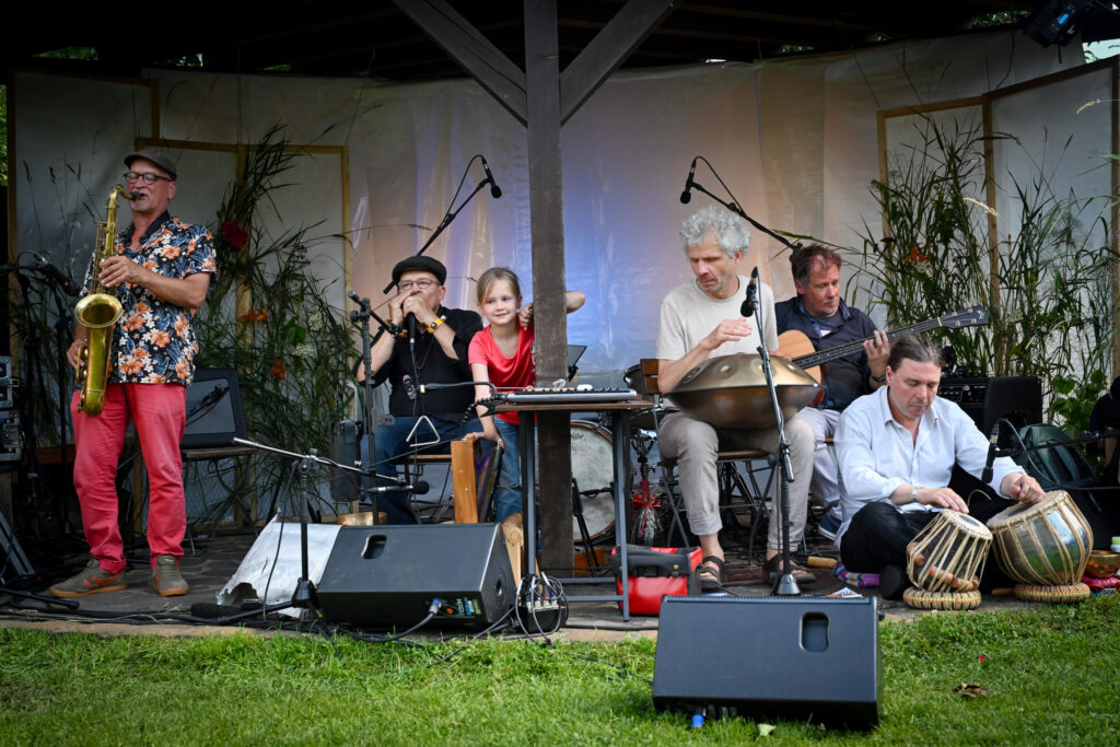 Musik für Pflanzen und Menschen; KGV Flora I 2024; Dresden; Kunsthaus Dresden