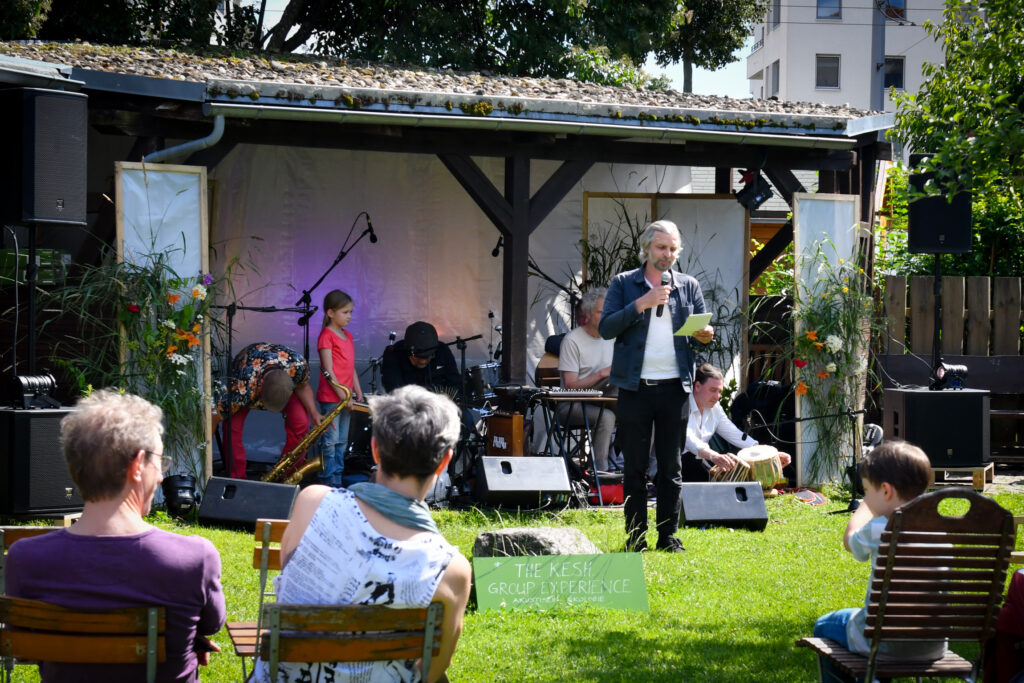 Musik für Pflanzen und Menschen; KGV Flora I 2024; Dresden; Kunsthaus Dresden