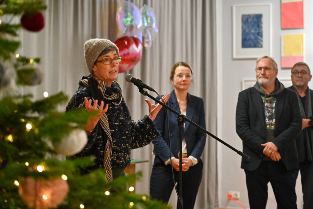 Kunsthaus Dresden, Weihnachtsmarkt der bildenden Künste Eröffnung
