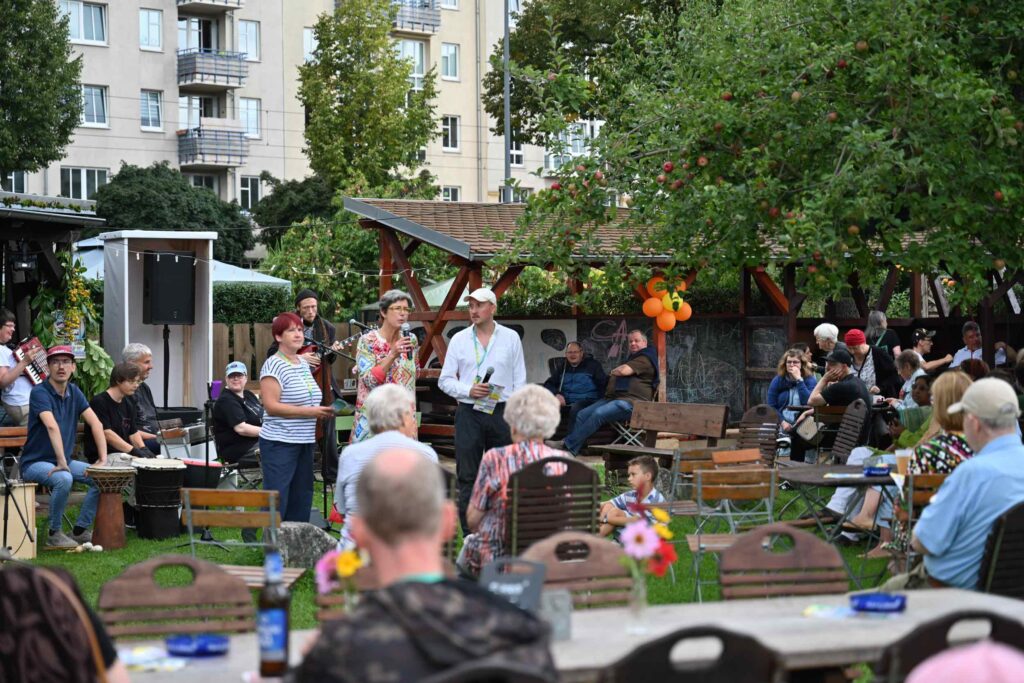 Kunsthaus Dresden, Gartenkonzerte, Musik zwischen Himmel und Erde, Flora I und II, Dresden