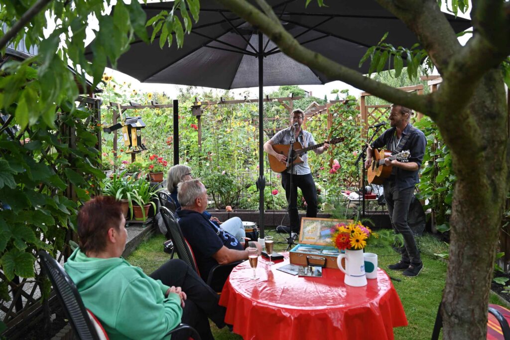 Kunsthaus Dresden, Gartenkonzerte, Musik zwischen Himmel und Erde, Flora I und II, Dresden