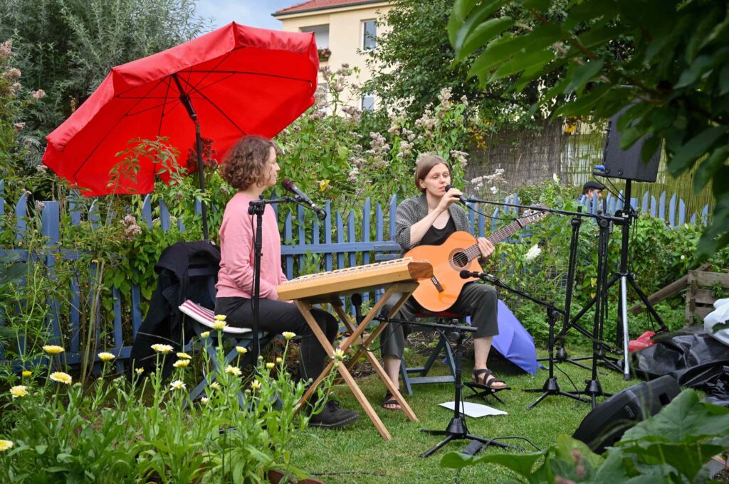 Kunsthaus Dresden, Gartenkonzerte, Musik zwischen Himmel und Erde, Flora I und II, Dresden