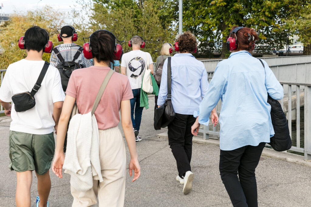 Christina Kubisch, Electrical Walk Geneva, marche sonore, le vendredi 29 septembre 2023 dans le cadre de KorSonoR.